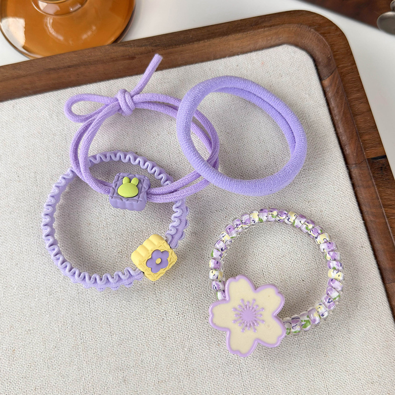 Women's Cute Sweet Flower Rubber Band Hair Tie display picture 10