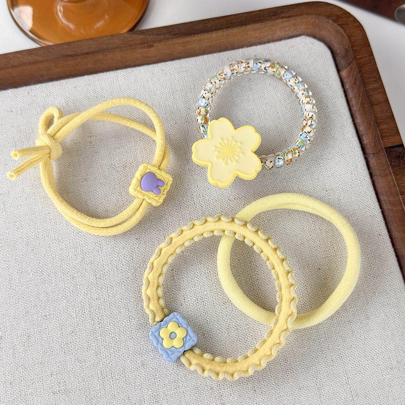 Women's Cute Sweet Flower Rubber Band Hair Tie display picture 8