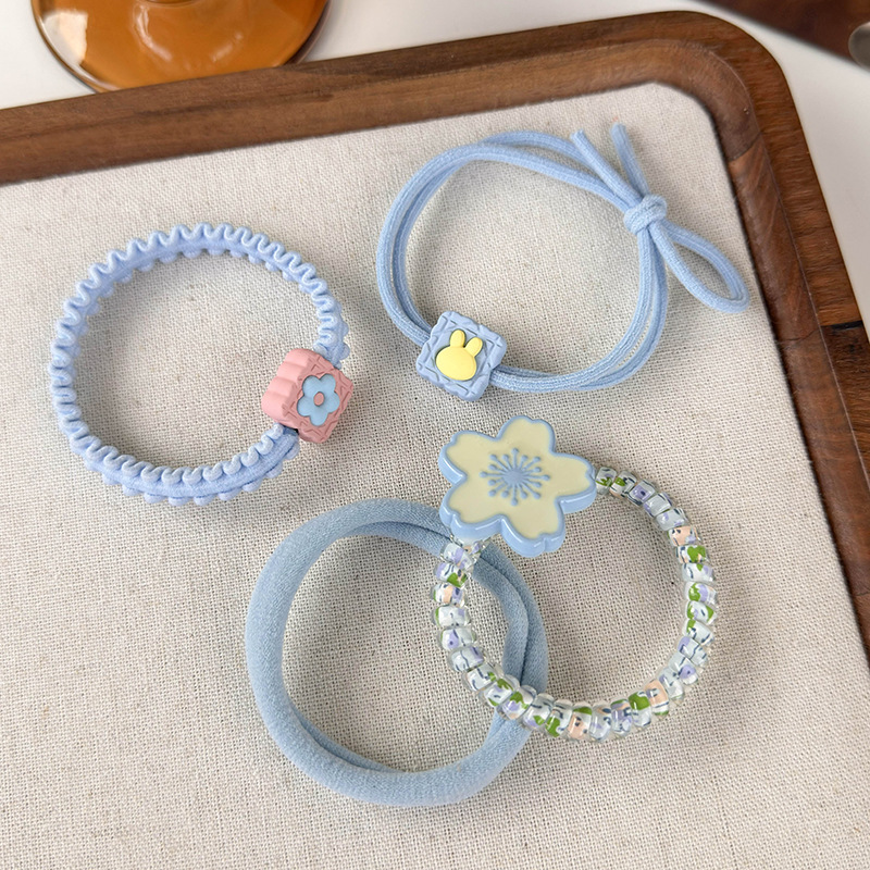 Women's Cute Sweet Flower Rubber Band Hair Tie display picture 6
