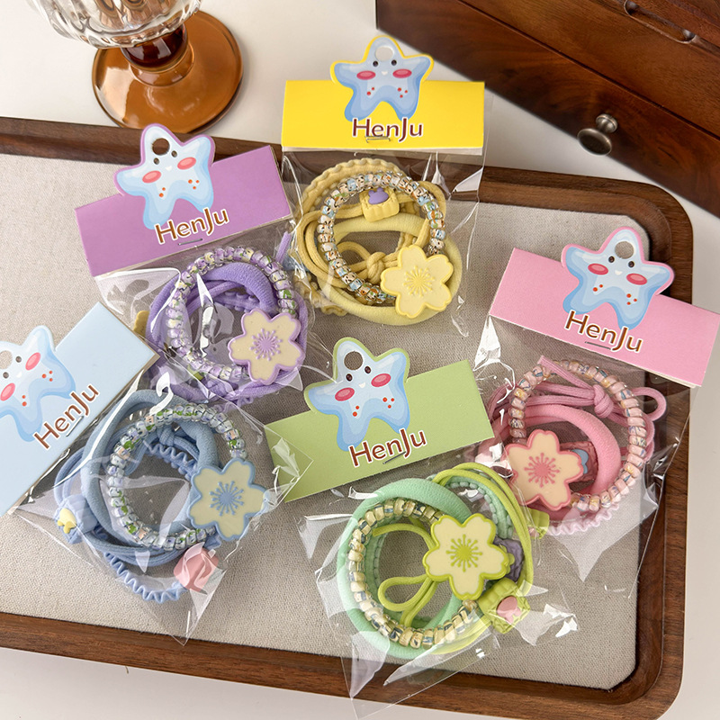 Women's Cute Sweet Flower Rubber Band Hair Tie display picture 12