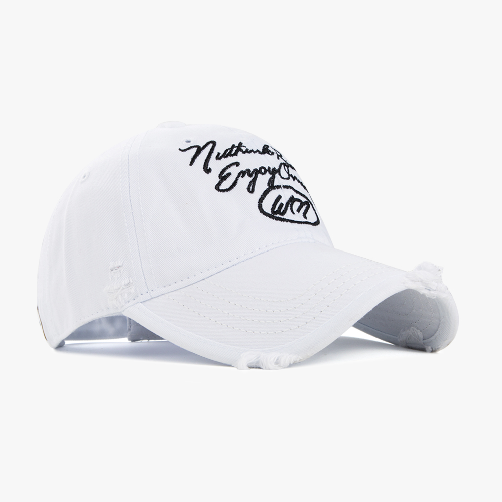 Unisex Casual Streetwear Letter Embroidery Curved Eaves Baseball Cap display picture 1