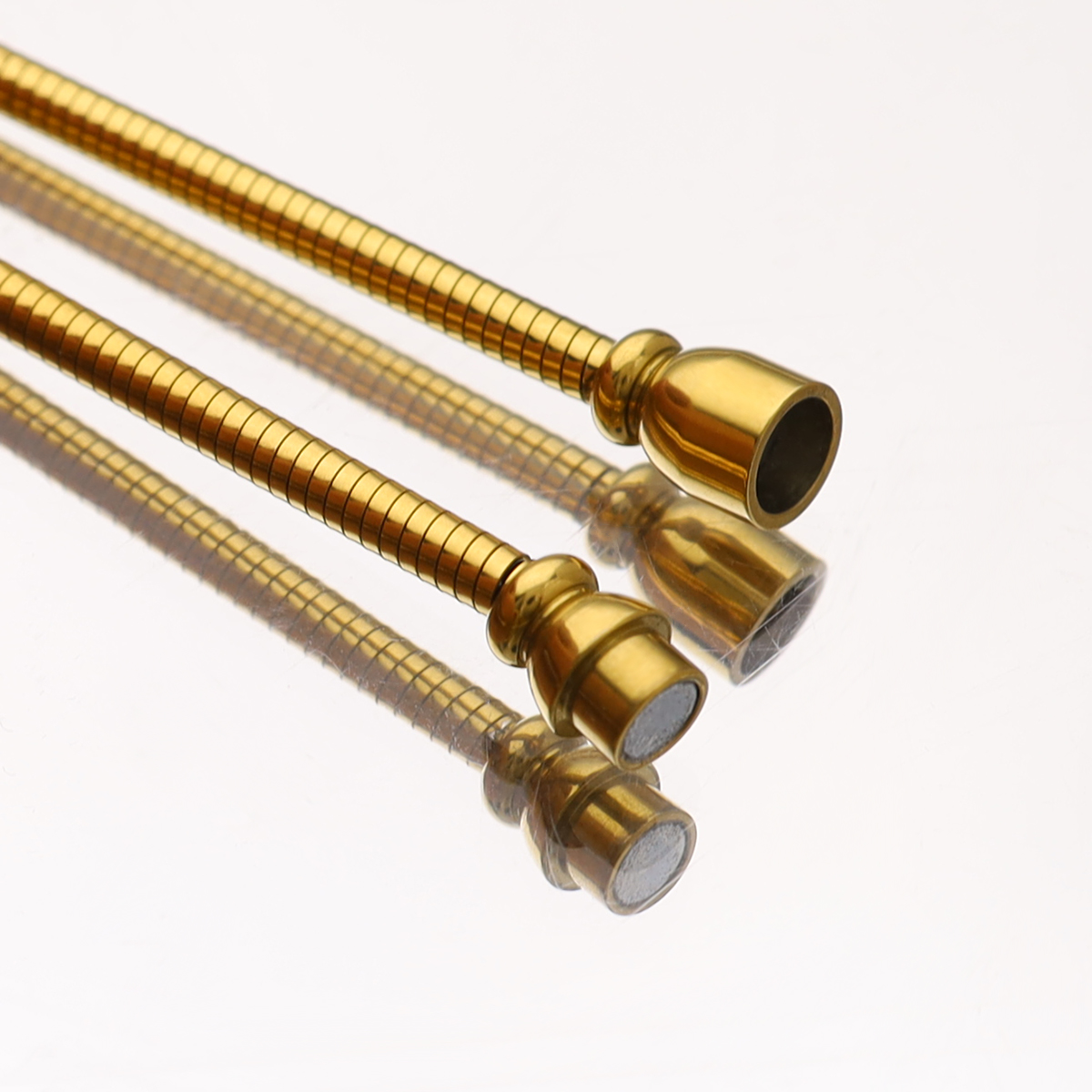 Rostfreier Stahl Titan Stahl 18 Karat Vergoldet IG-Stil Einfacher Stil Geometrisch Überzug Halsband display picture 7