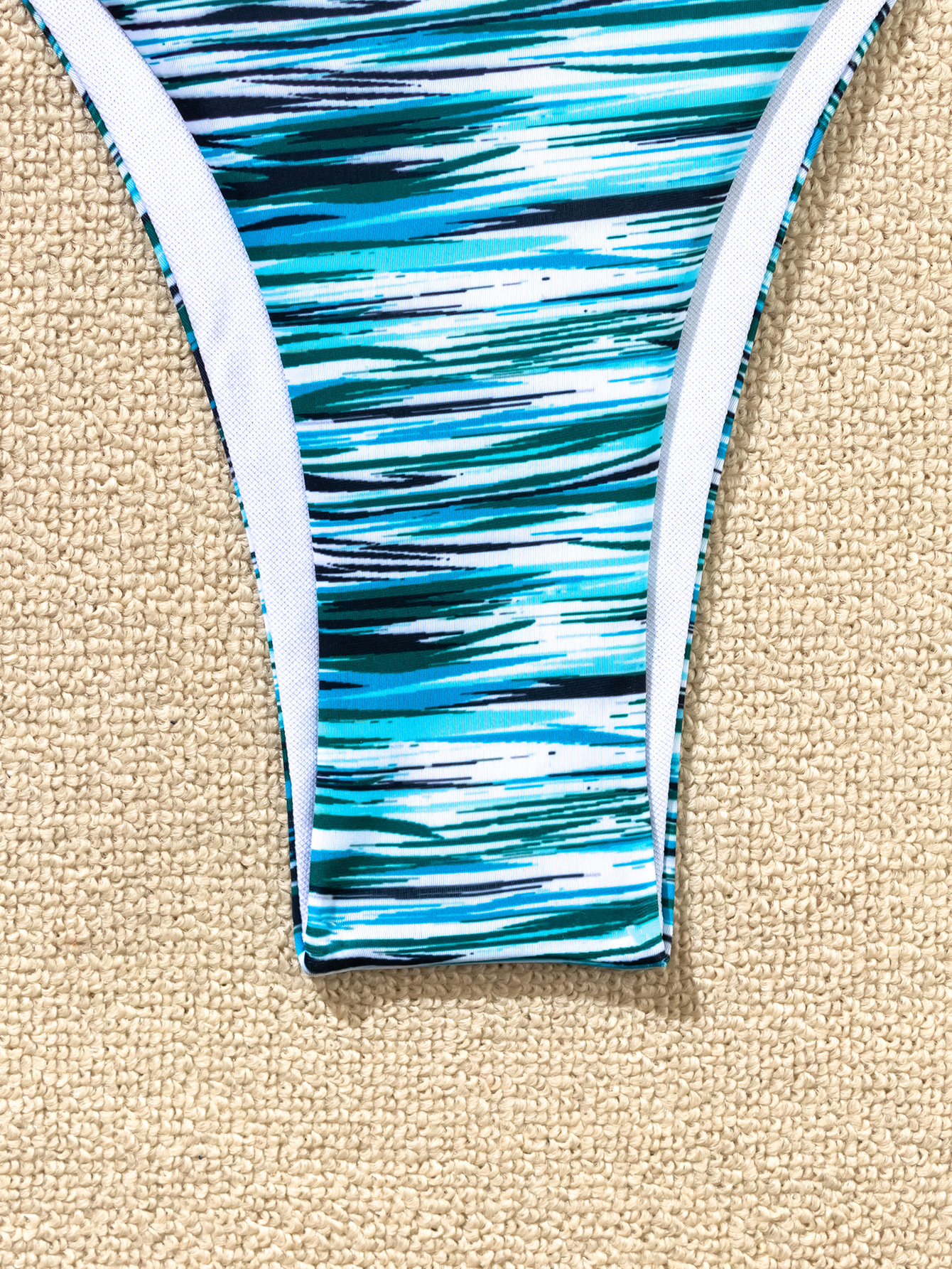 Women's Waves 2 Pieces Set Bikinis Swimwear display picture 5