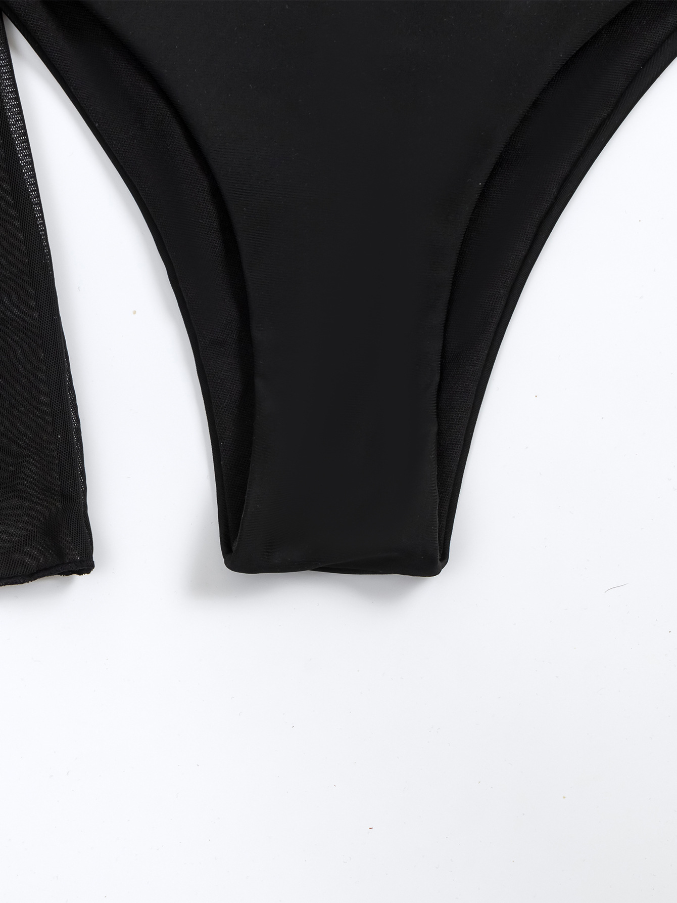 امرأة جنسي اللون الصامد 3 قطعة مجموعة البيكينيات ملابس السباحة display picture 6