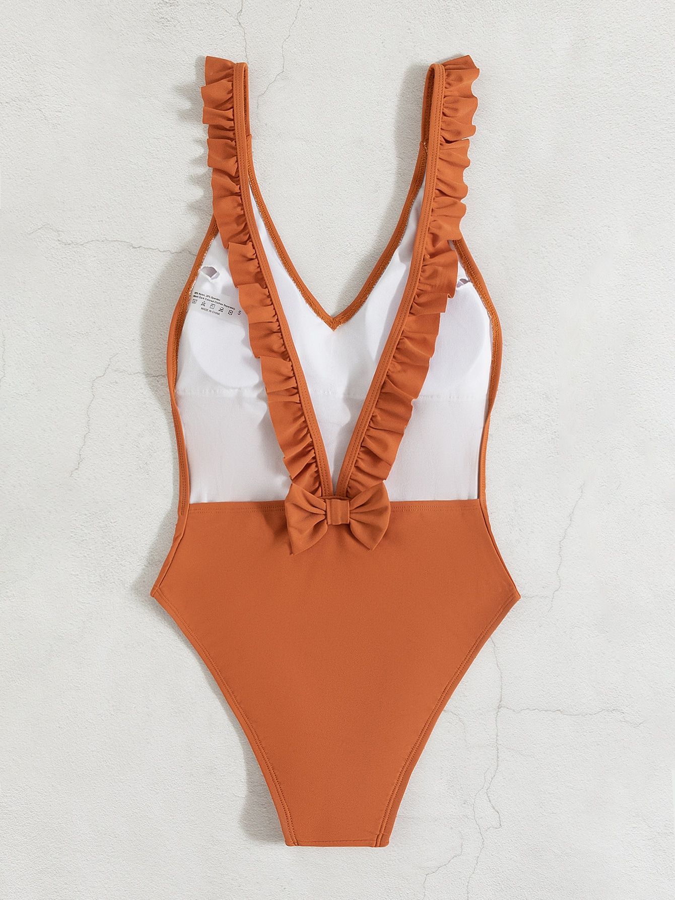 Women's Sexy Solid Color 1 Piece One Piece Swimwear display picture 6