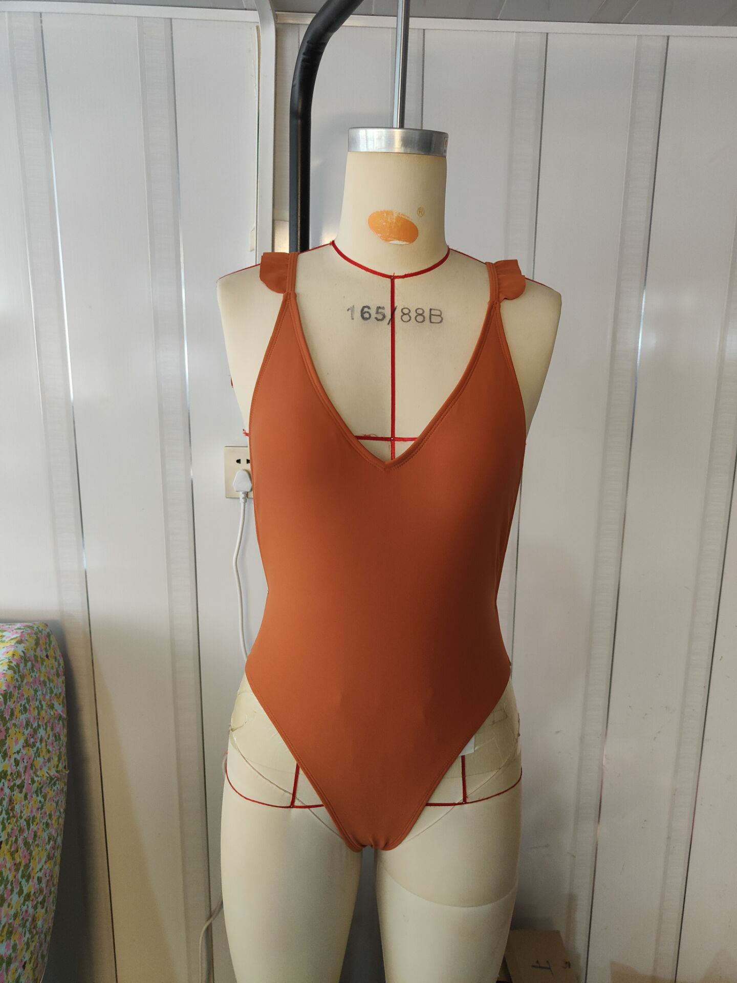 Women's Sexy Solid Color 1 Piece One Piece Swimwear display picture 7
