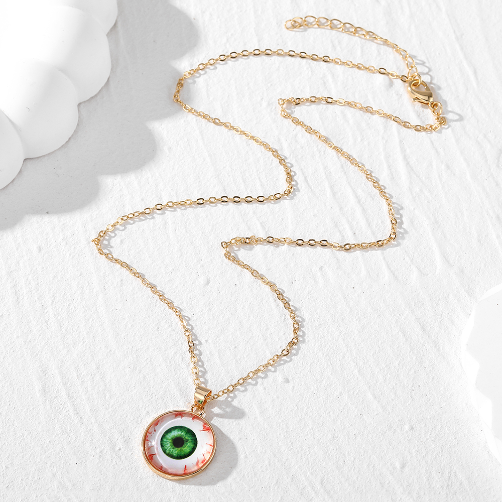 Elegant Eye Alloy Opal Women's Pendant Necklace display picture 7