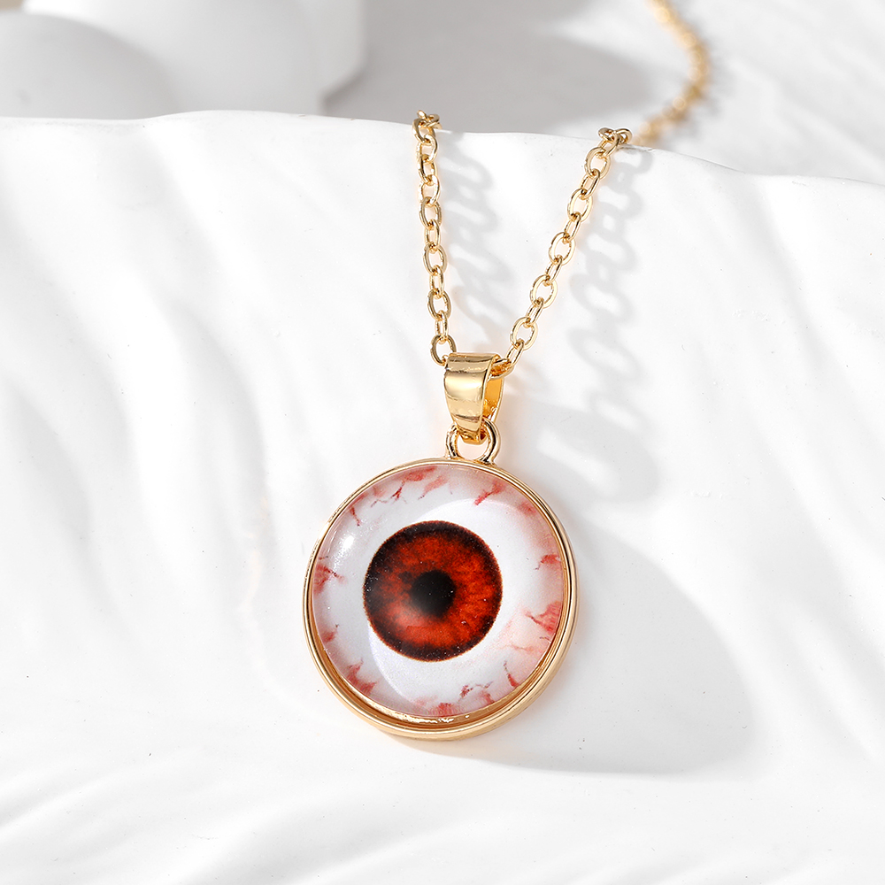 Elegant Eye Alloy Opal Women's Pendant Necklace display picture 6