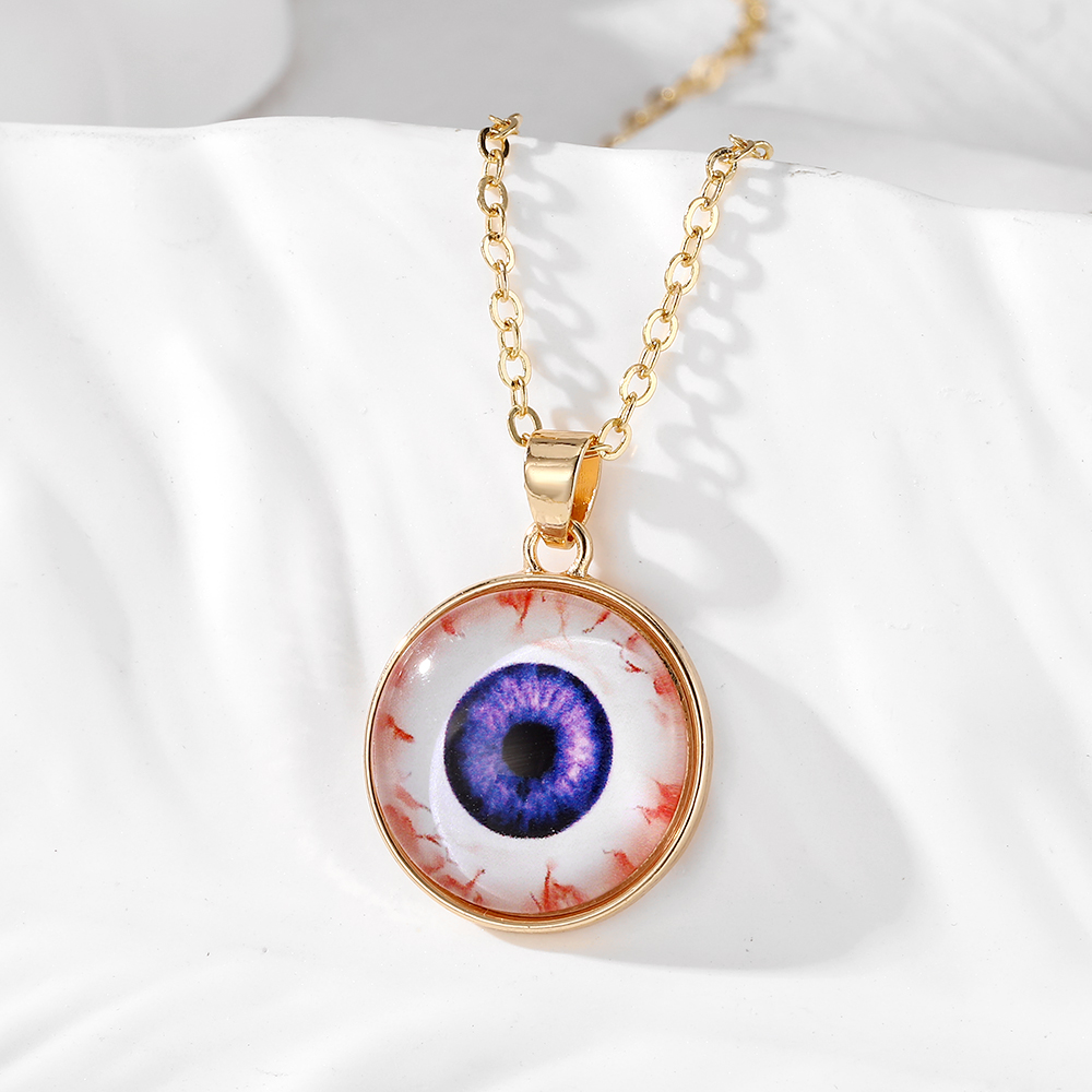 Elegant Eye Alloy Opal Women's Pendant Necklace display picture 3