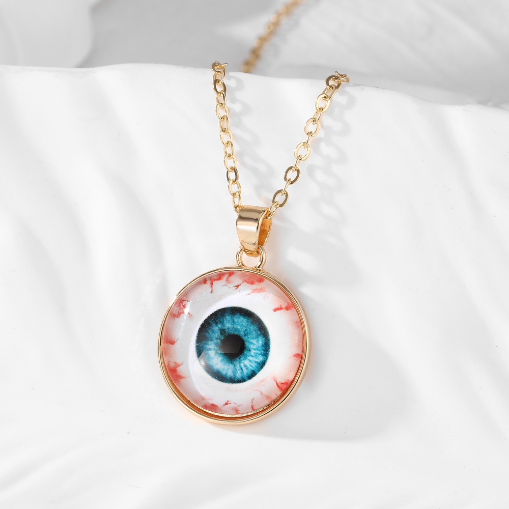 Elegant Eye Alloy Opal Women's Pendant Necklace display picture 1