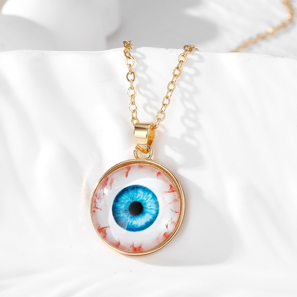 Elegant Eye Alloy Opal Women's Pendant Necklace display picture 4