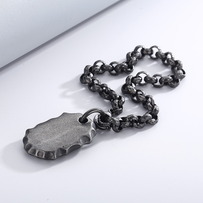 Streetwear Square Stainless Steel Men's Bracelets display picture 6