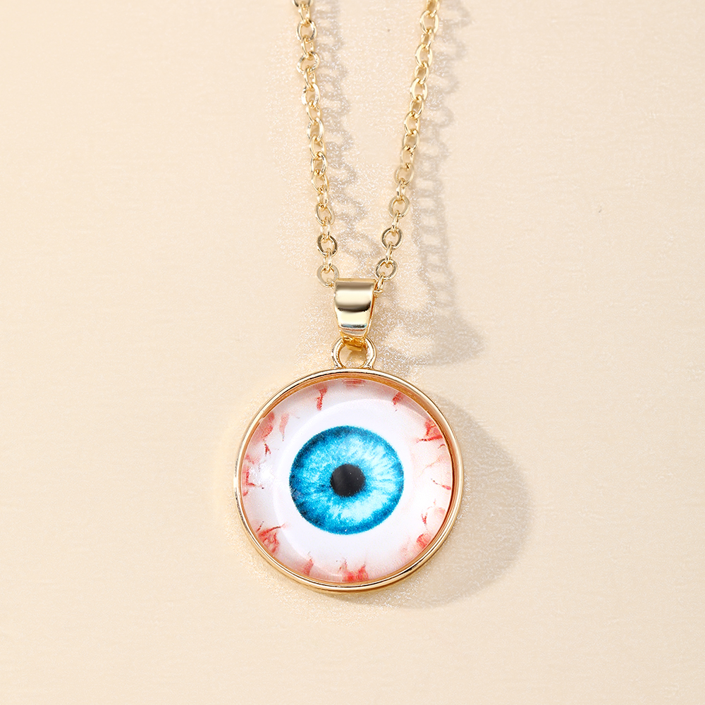 Elegant Eye Alloy Opal Women's Pendant Necklace display picture 10
