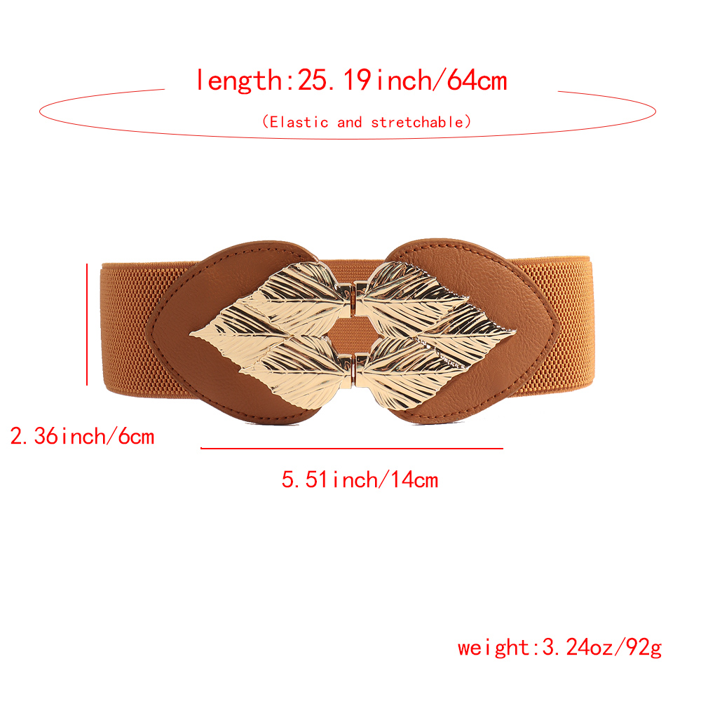 Simple Style Classic Style Solid Color Pu Leather Alloy Metal Button Women's Leather Belts display picture 2