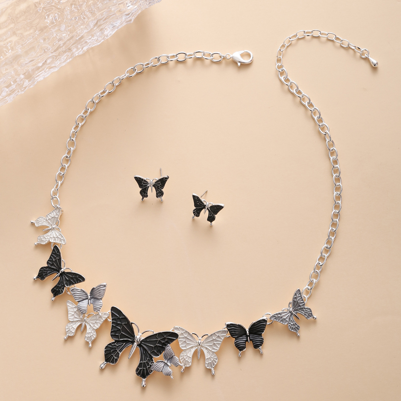 Simple Style Classic Style Butterfly Alloy Plating Gold Plated Women's Jewelry Set display picture 2
