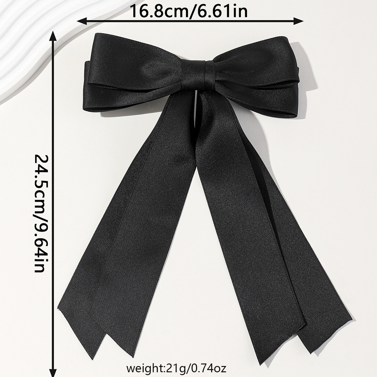 Women's Cute Lady Sweet Bow Knot Cloth Satin Hair Clip display picture 6