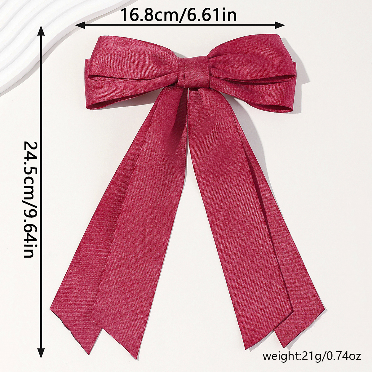 Women's Cute Lady Sweet Bow Knot Cloth Satin Hair Clip display picture 19
