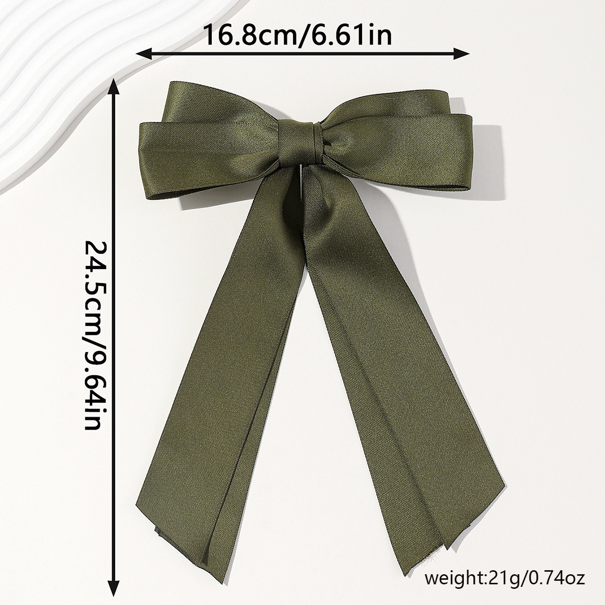Women's Cute Lady Sweet Bow Knot Cloth Satin Hair Clip display picture 11