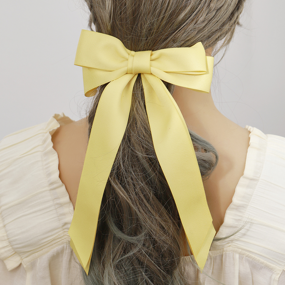 Women's Cute Lady Sweet Bow Knot Cloth Satin Hair Clip display picture 43