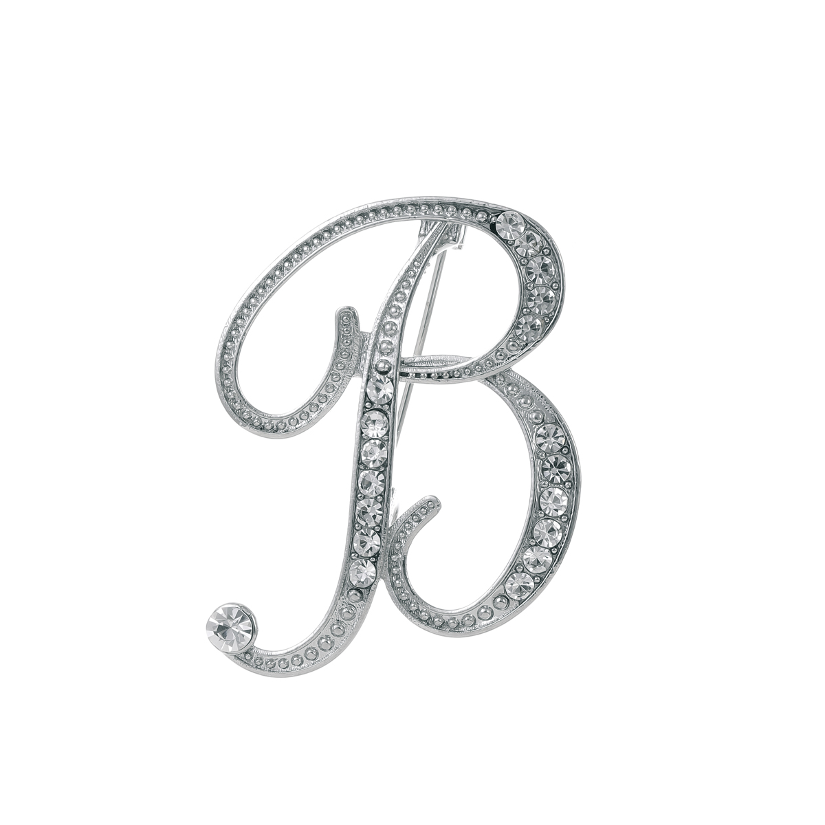 Basic Modern Style Classic Style Letter Alloy Inlay Rhinestones Unisex Brooches display picture 4