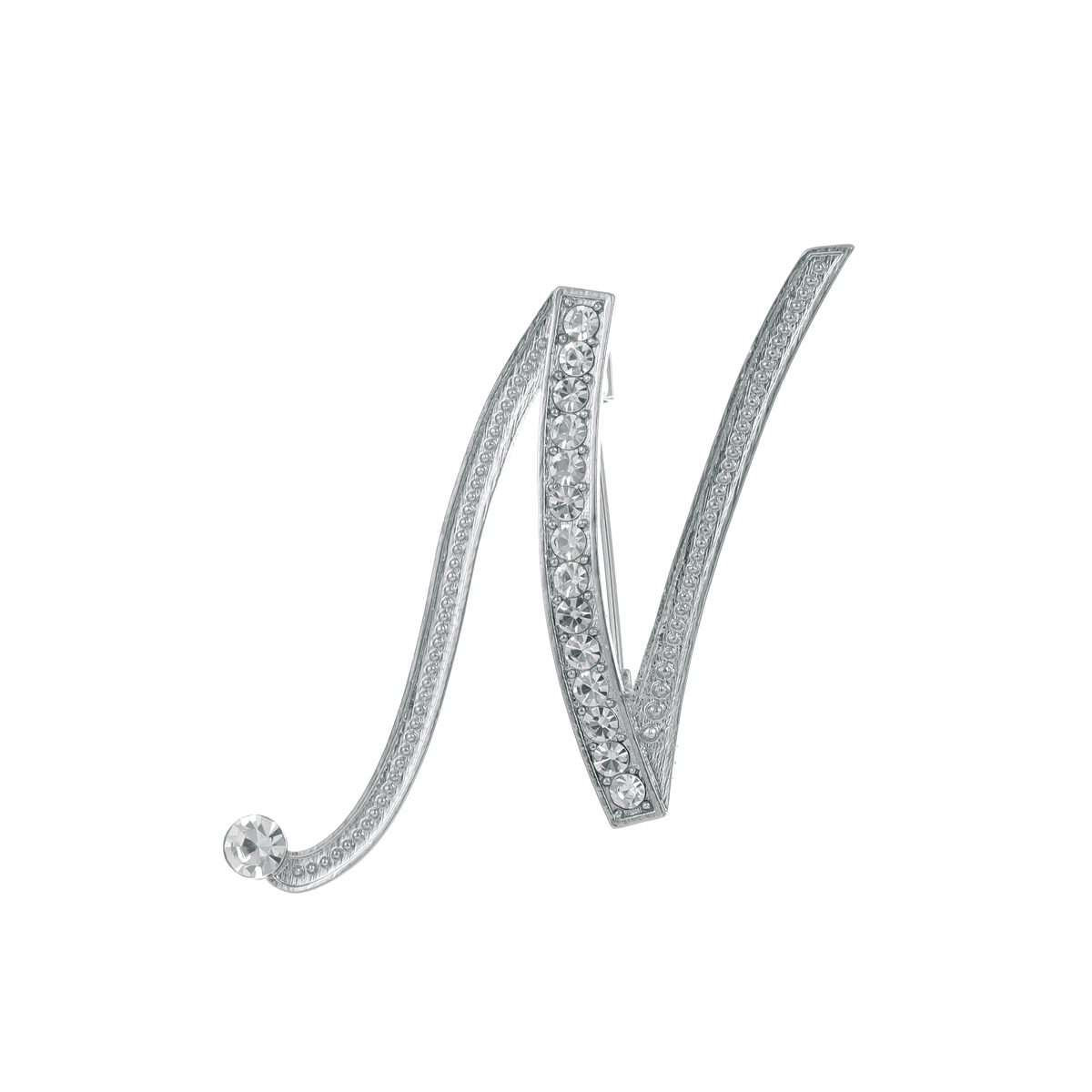 Basic Modern Style Classic Style Letter Alloy Inlay Rhinestones Unisex Brooches display picture 27