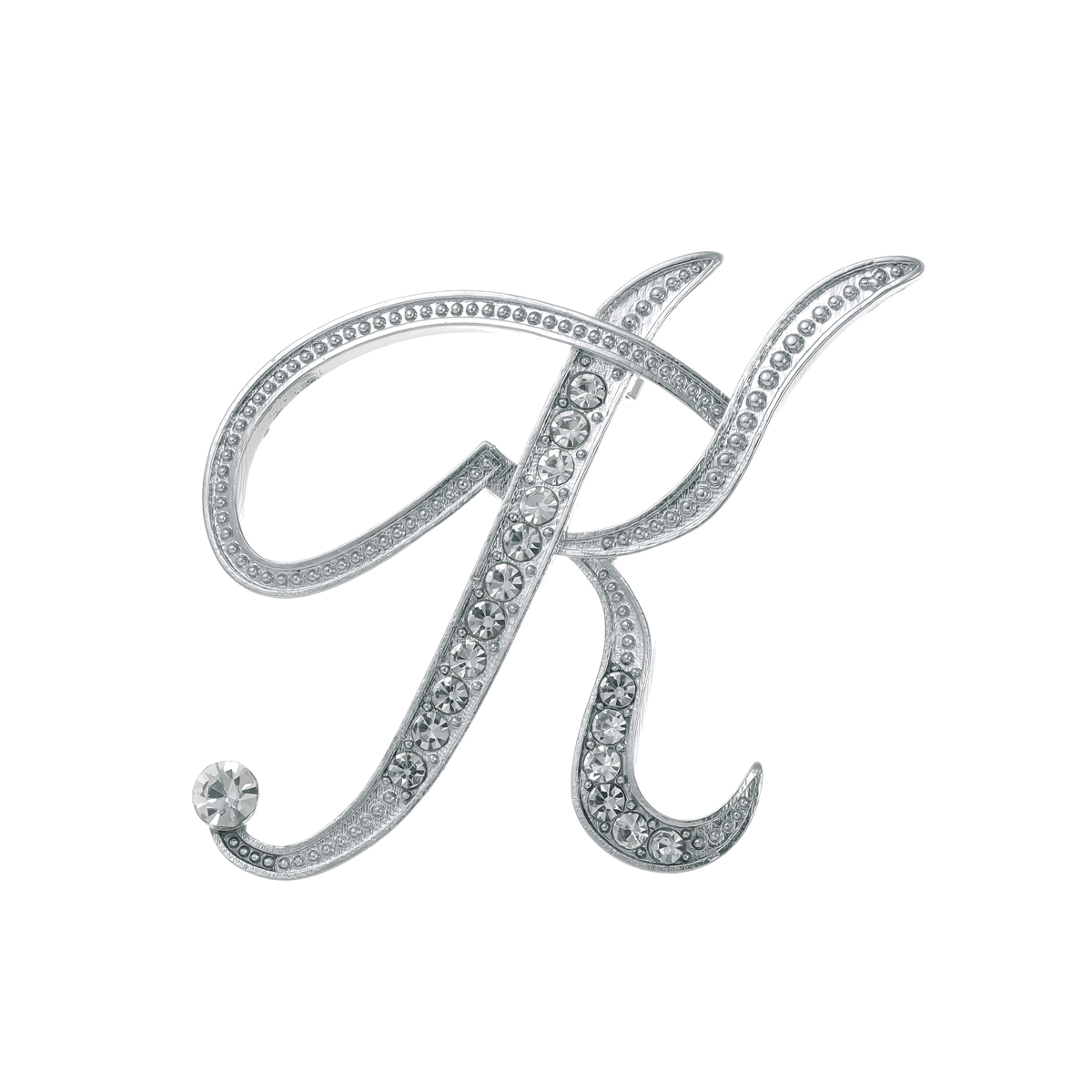 Basic Modern Style Classic Style Letter Alloy Inlay Rhinestones Unisex Brooches display picture 32