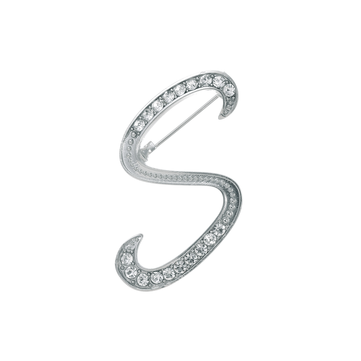 Basic Modern Style Classic Style Letter Alloy Inlay Rhinestones Unisex Brooches display picture 49