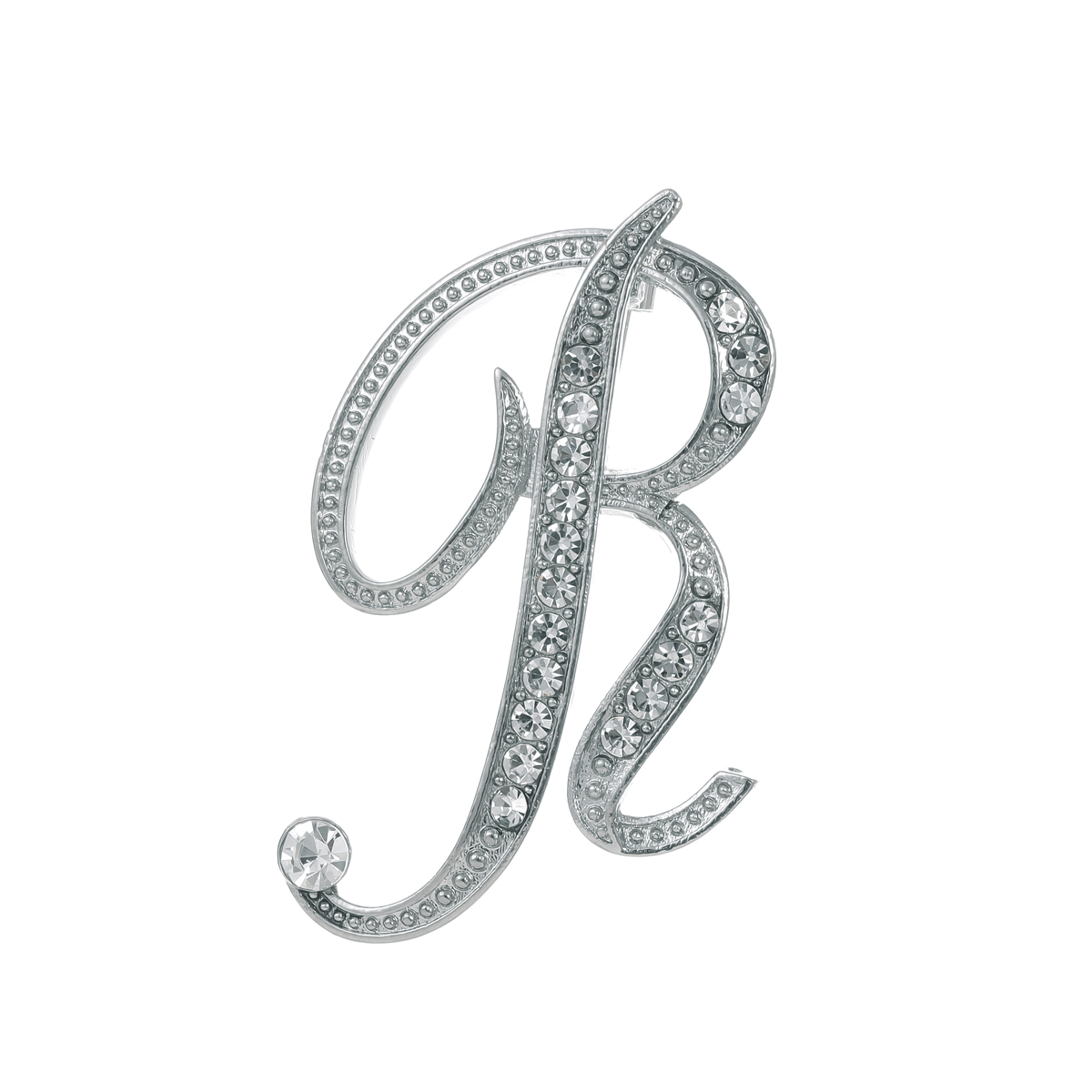Basic Modern Style Classic Style Letter Alloy Inlay Rhinestones Unisex Brooches display picture 46