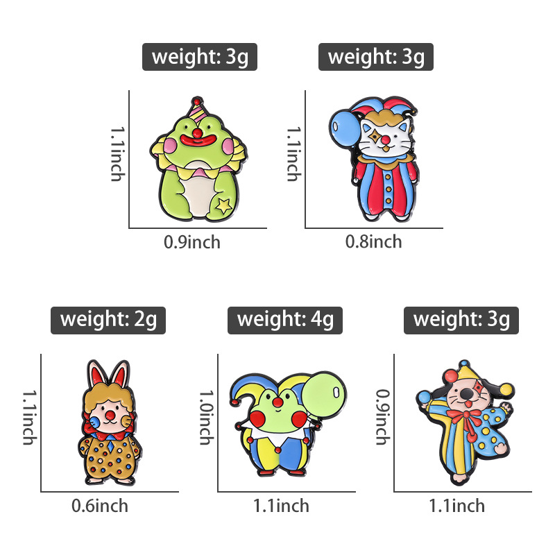 Cartoon Style Cowboy Style Animal Alloy Stamping Stoving Varnish Plating Women's Brooches display picture 1