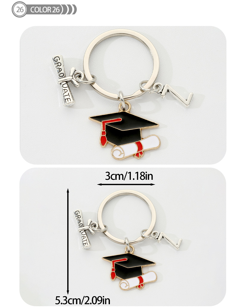 Simple Style Color Block Alloy Plating Gold Plated Keychain display picture 27