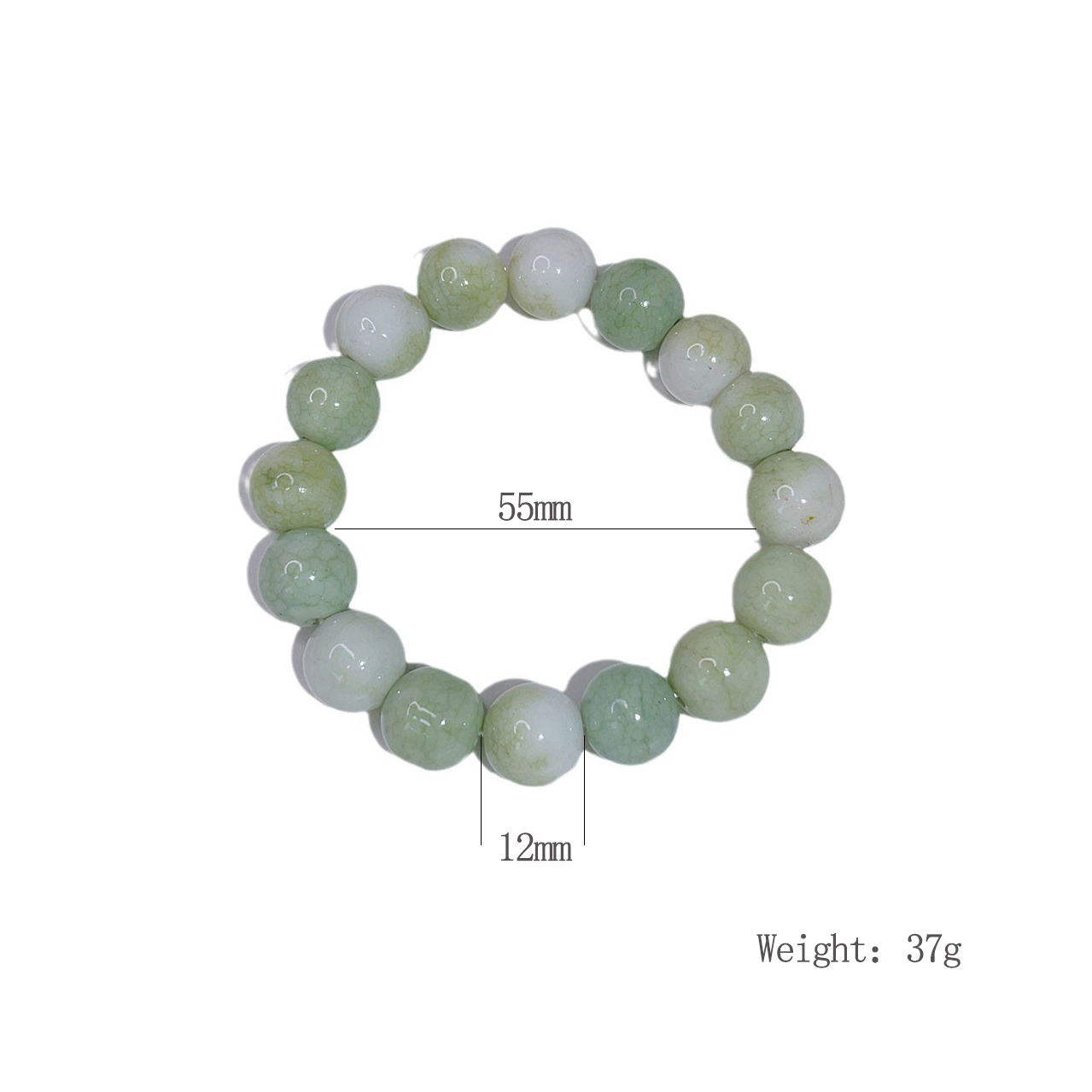 Casual Simple Style Commute Geometric Soft Clay Ceramics Unisex Bracelets display picture 9
