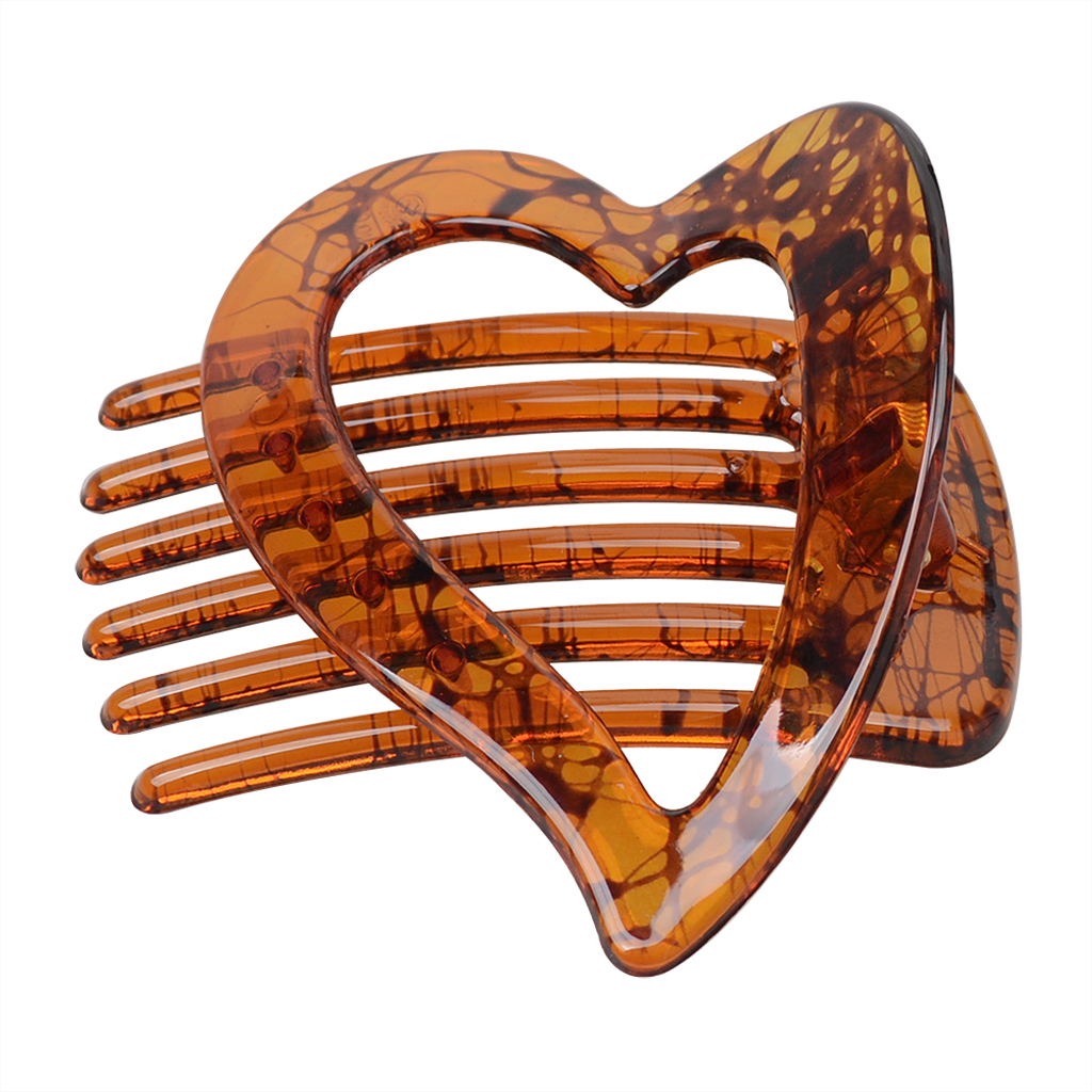 Women's Casual Lady French Style Heart Shape PC Hair Clip display picture 10