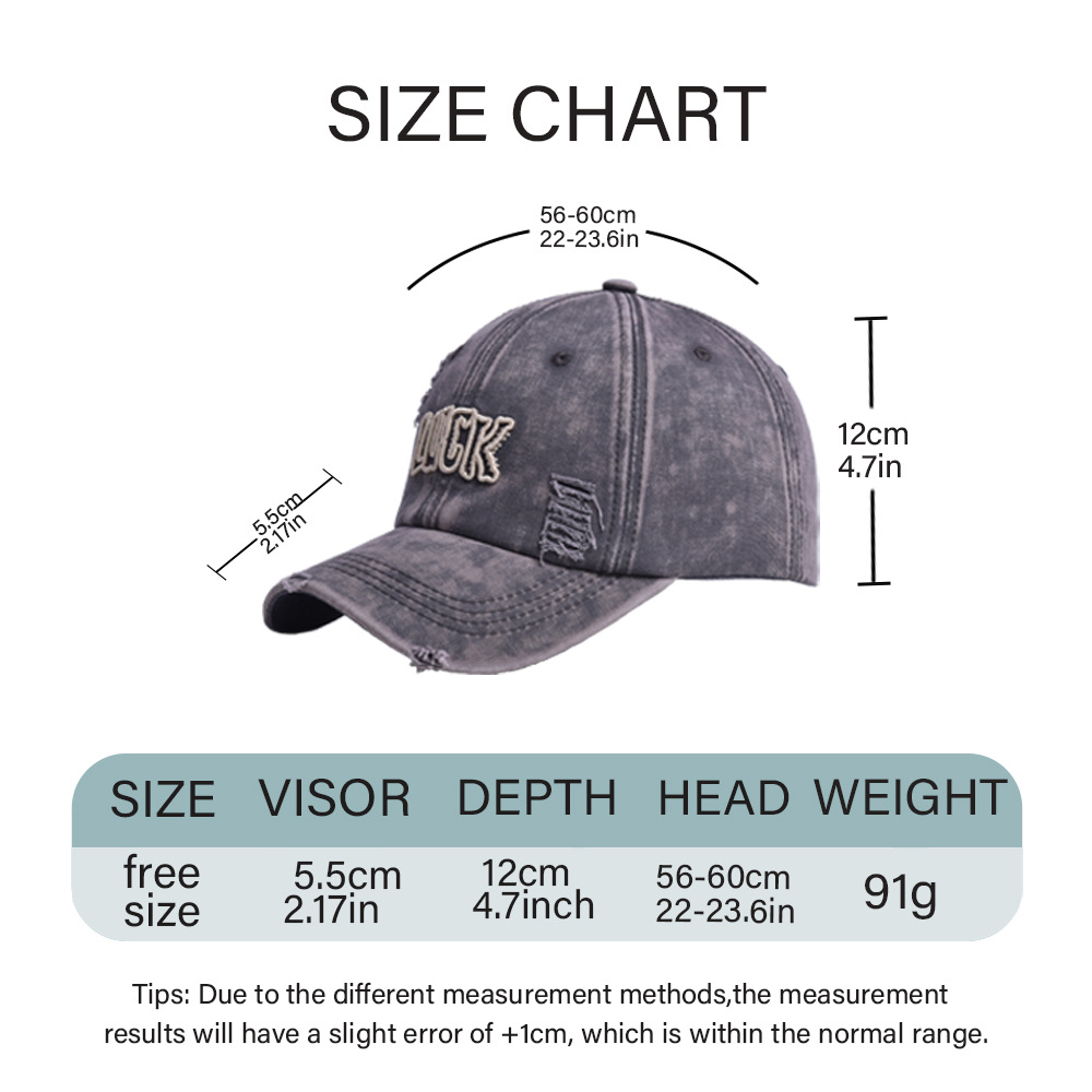 Unisex Hip-Hop Vintage Style Simple Style Letter Curved Eaves Baseball Cap display picture 3
