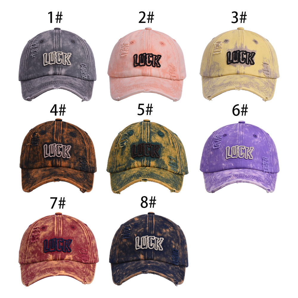 Unisex Hip-Hop Vintage Style Simple Style Letter Curved Eaves Baseball Cap display picture 2