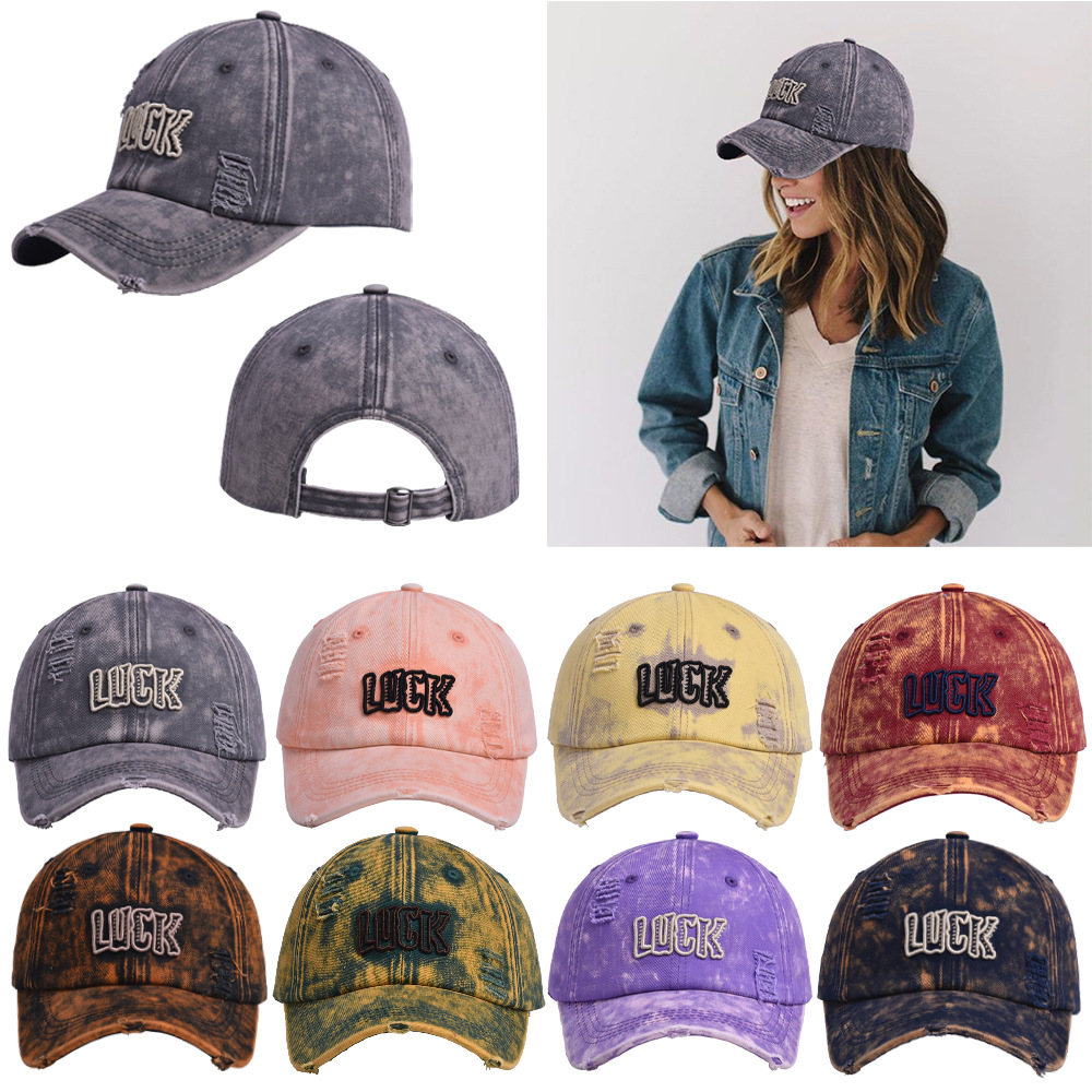 Unisex Hip-Hop Vintage Style Simple Style Letter Curved Eaves Baseball Cap display picture 1