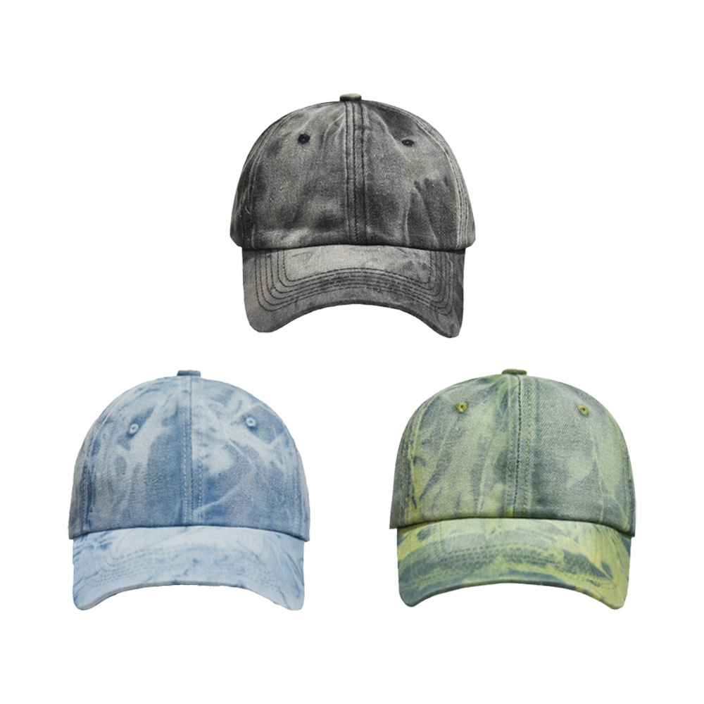 Unisex Vacation Roman Style Sports Tie Dye Curved Eaves Baseball Cap display picture 3