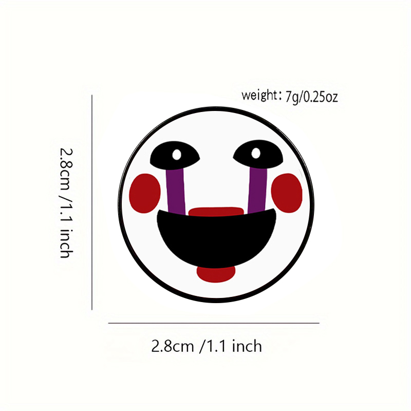 Lässig Süß Moderner Stil Karikatur Emoji-Gesicht Legierung Drucken Unisex Broschen display picture 1