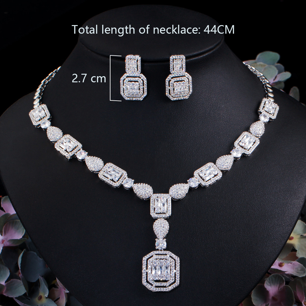 Copper Silver Plated Elegant Glam Plating Inlay Solid Color Artificial Gemstones Jewelry Set display picture 8