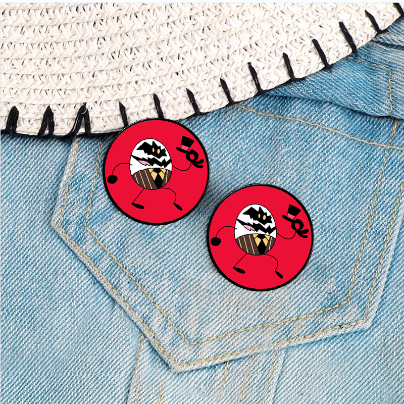 Casual Cute Modern Style Cartoon Alloy Printing Unisex Brooches display picture 6