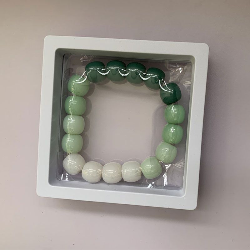 Einfacher Stil Klassischer Stil Runden Kunststoff Perlen Frau Armbänder display picture 2