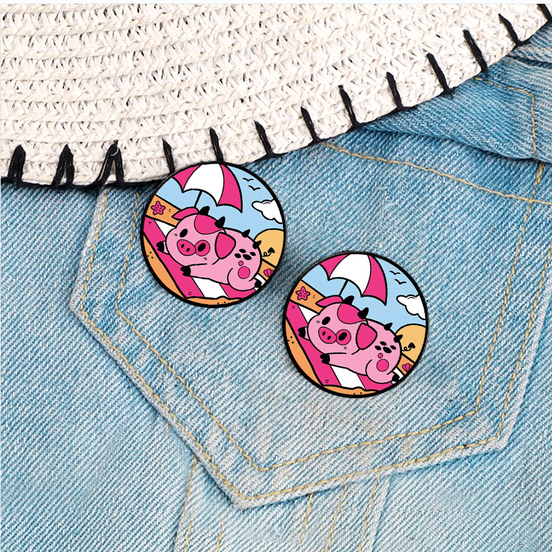 Cartoon Style Cute Animal Cartoon Alloy Unisex Brooches display picture 1