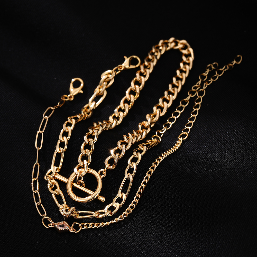 Wholesale Hip-Hop Commute Cross Devil's Eye Star Copper Inlay Zircon Bracelets display picture 10