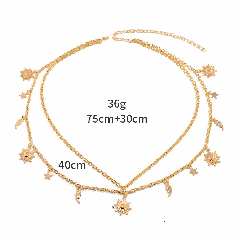 Simple Style Classic Style Solid Color Alloy Patchwork Women's Chain Belts display picture 8