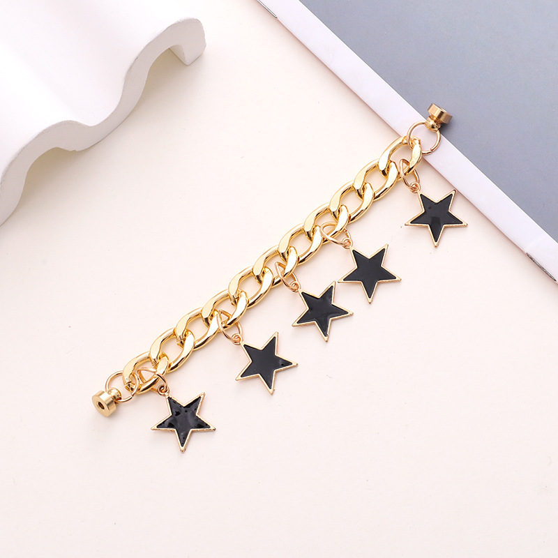 1 Piece Metal Pearl Star Bear Heart Shape Polished DIY Accessories display picture 10