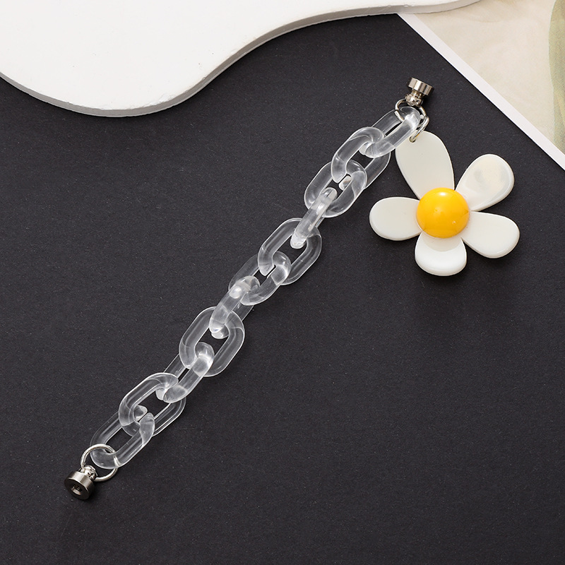 1 Piece 130mm Arylic Bear Flower Butterfly Chain display picture 3