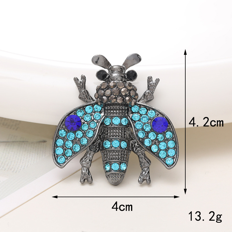 1 Piece 18 * 23mm 43*30mm 46*35mm Alloy Rhinestones Pearl Bee Polished Pendant display picture 15