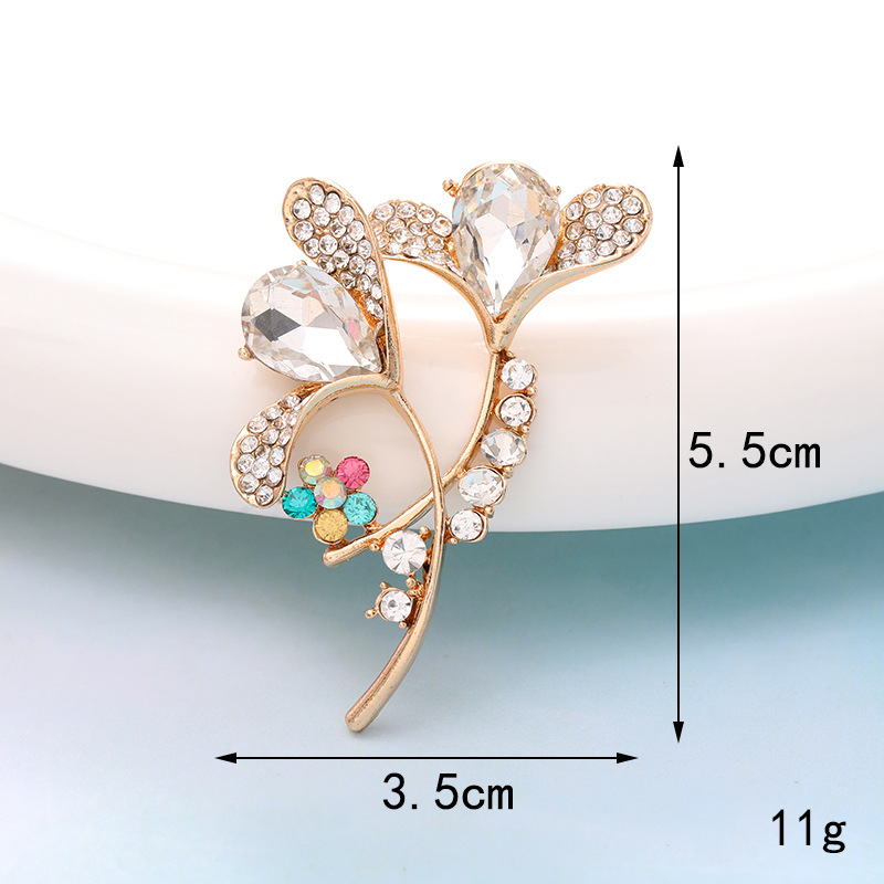 1 Piece 35*47mm 35*50mm 45*45mm Metal Rhinestones Pearl Starfish Flower Polished DIY Accessories display picture 4
