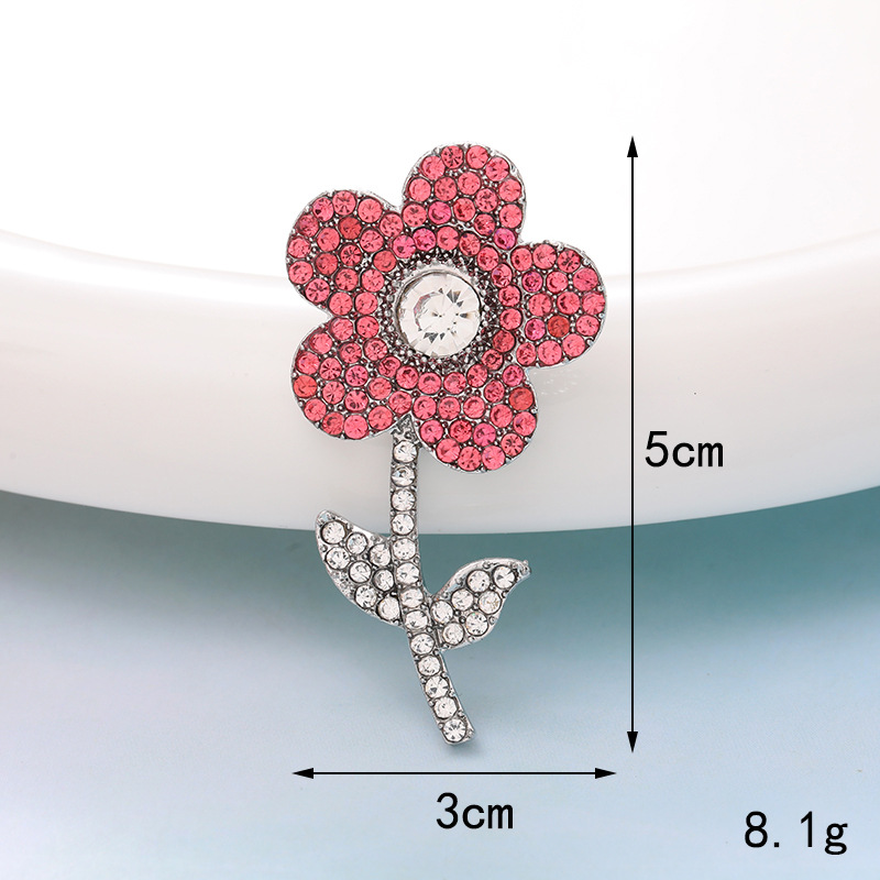 1 Piece 35*47mm 35*50mm 45*45mm Metal Rhinestones Pearl Starfish Flower Polished DIY Accessories display picture 11