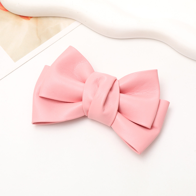 1 Piece 105*75mm Pu Leather Bow Knot DIY Accessories display picture 2