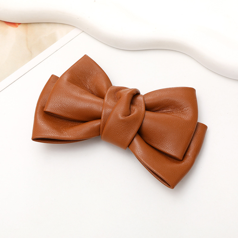 1 Piece 105*75mm Pu Leather Bow Knot DIY Accessories display picture 3